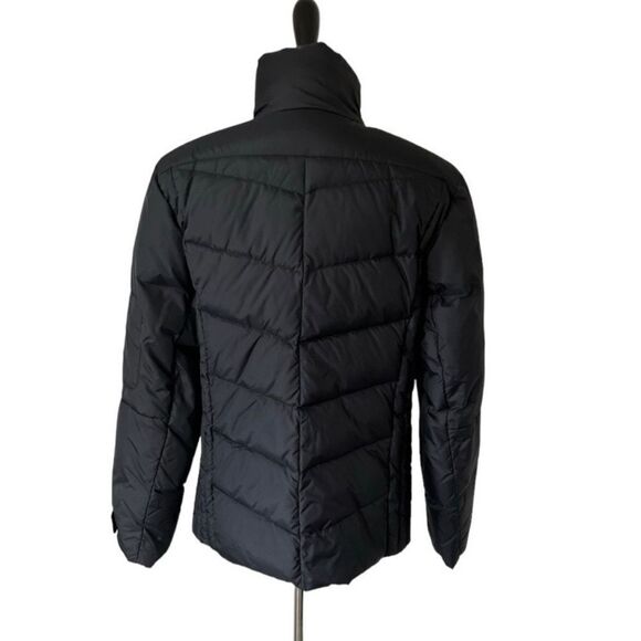 Lands’ End Women’s Down  Black Puffer Jacket size M ⭐️ - Picture 4 of 8